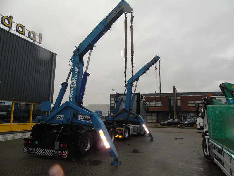 KLAUS 20FT + SELF PROPPELED ENGINE + FULLY WORKING - Container transporter/ Swap body semi-trailer: picture 2 KLAUS 20FT + SELF PROPPELED ENGINE + FULLY WORKING - Container transporter/ Swap body semi-trailer: picture 2