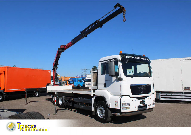 MAN TGS 26.440 + HMF 22T/M + remote + 6x2 steering + EURO 5 - Crane truck: picture 1 MAN TGS 26.440 + HMF 22T/M + remote + 6x2 steering + EURO 5 - Crane truck: picture 1