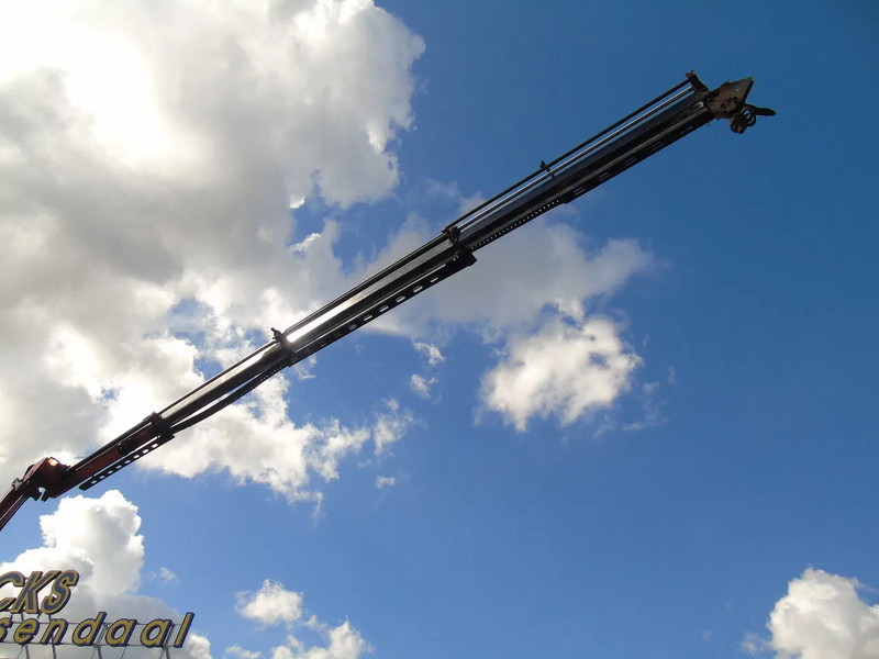 MOL PALFINGER 40001EL - 22 METER LENGTH + REMOTE - Dropside/ Flatbed semi-trailer: picture 2 MOL PALFINGER 40001EL - 22 METER LENGTH + REMOTE - Dropside/ Flatbed semi-trailer: picture 2