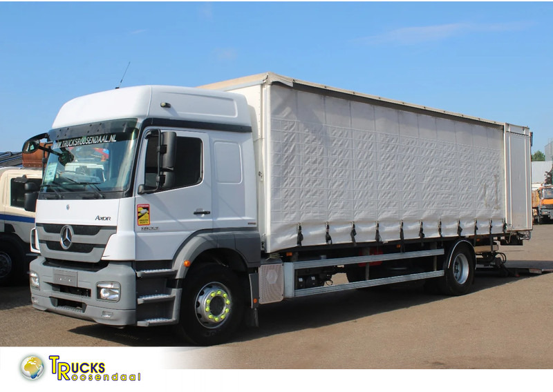 Mercedes-Benz Axor 1833 + euro 5 + lift + intarder - Curtainsider truck: picture 1 Mercedes-Benz Axor 1833 + euro 5 + lift + intarder - Curtainsider truck: picture 1