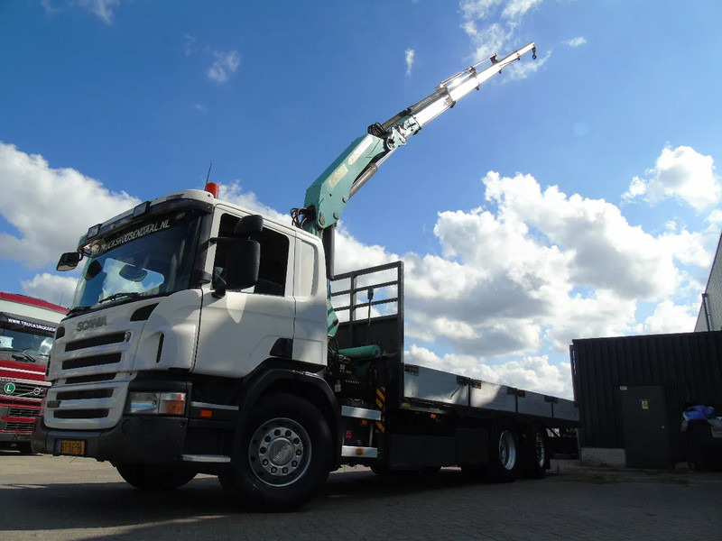 Scania P 380 + PALFINGER PK18.500 5x EXTENTION + 6X2 + STEERING AXLE + REMOTE - Crane truck: picture 3 Scania P 380 + PALFINGER PK18.500 5x EXTENTION + 6X2 + STEERING AXLE + REMOTE - Crane truck: picture 3