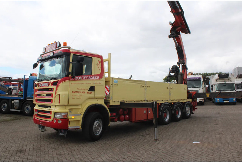 Crane truck Scania R 480 + PALFINGER PK60002 5x + JIB 6x + 8X4 + REMOTE + MANUAL: picture 9