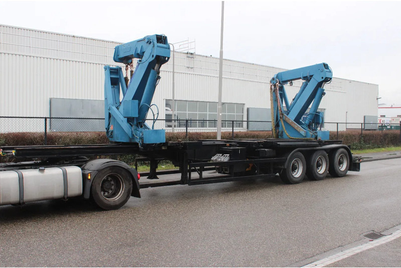 KLAUS 40 FT Sideloader 32T + Own Engine + Remote + 3 x SAF + Spring suspension - Semi-trailer: picture 5 KLAUS 40 FT Sideloader 32T + Own Engine + Remote + 3 x SAF + Spring suspension - Semi-trailer: picture 5