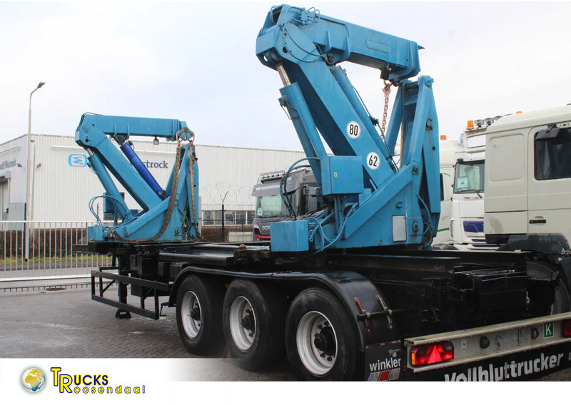 KLAUS 40 FT Sideloader 32T + Own Engine + Remote + 3 x SAF + Spring suspension - Semi-trailer: picture 1 KLAUS 40 FT Sideloader 32T + Own Engine + Remote + 3 x SAF + Spring suspension - Semi-trailer: picture 1