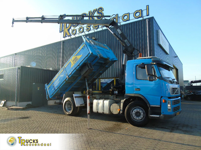 Volvo FM 9.340 + HIAB 122 E4 + TIPPER + MANUAL - Crane truck: picture 1 Volvo FM 9.340 + HIAB 122 E4 + TIPPER + MANUAL - Crane truck: picture 1