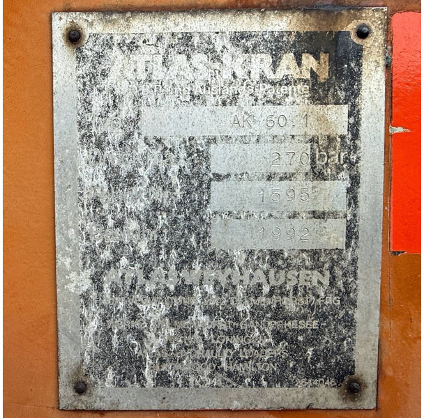 Atlas 60.1 - Loader crane: picture 3 Atlas 60.1 - Loader crane: picture 3