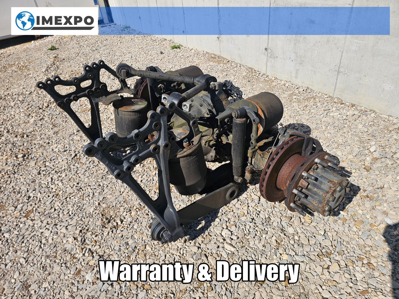 MERCEDES-BENZ ACTROS MP4 / COMPLETE REAR AXLE / R440 /RATIO: 2.733 - Rear axle: picture 1 MERCEDES-BENZ ACTROS MP4 / COMPLETE REAR AXLE / R440 /RATIO: 2.733 - Rear axle: picture 1