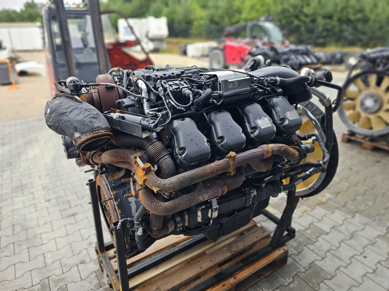SCANIA ENGINE / DC16 101 520HP V8 / EURO 6 / COMPLETE / WORLDWIDE DELIVERY - Engine for Truck: picture 5 SCANIA ENGINE / DC16 101 520HP V8 / EURO 6 / COMPLETE / WORLDWIDE DELIVERY - Engine for Truck: picture 5