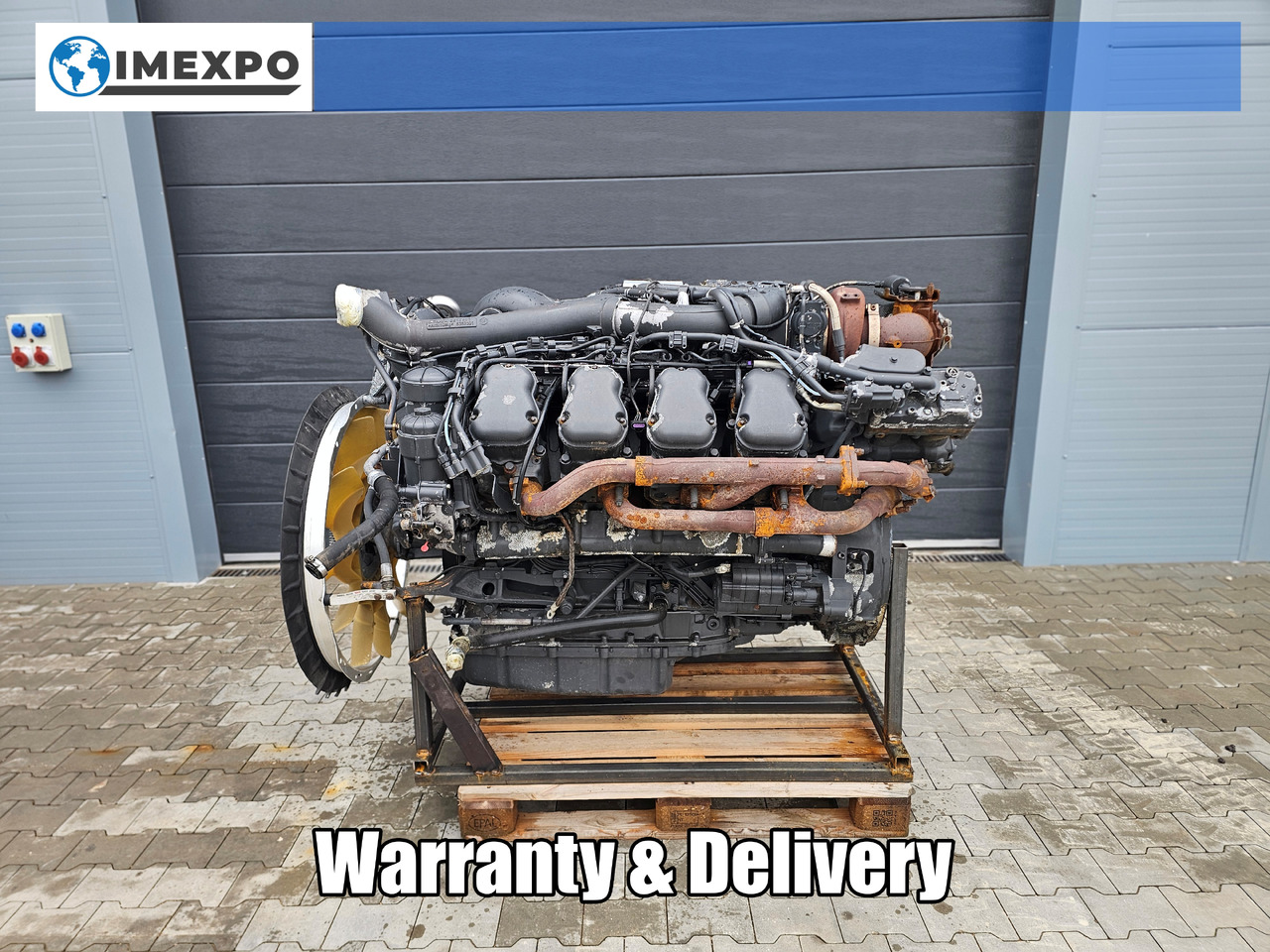 SCANIA ENGINE / DC16 101 520HP V8 / EURO 6 / COMPLETE / WORLDWIDE DELIVERY - Engine for Truck: picture 1 SCANIA ENGINE / DC16 101 520HP V8 / EURO 6 / COMPLETE / WORLDWIDE DELIVERY - Engine for Truck: picture 1