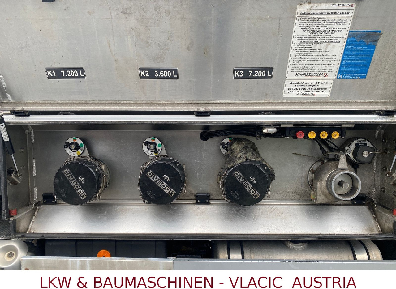 Tank truck Iveco Stralis 460 Benz/Diesel Schwarzmüller-Kompletzug: picture 10