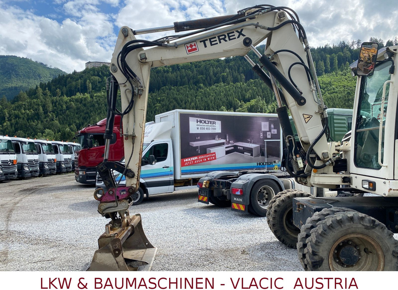 Terex TW 110 Mobilbagger inkl.4Löffeln - Wheel excavator: picture 3 Terex TW 110 Mobilbagger inkl.4Löffeln - Wheel excavator: picture 3