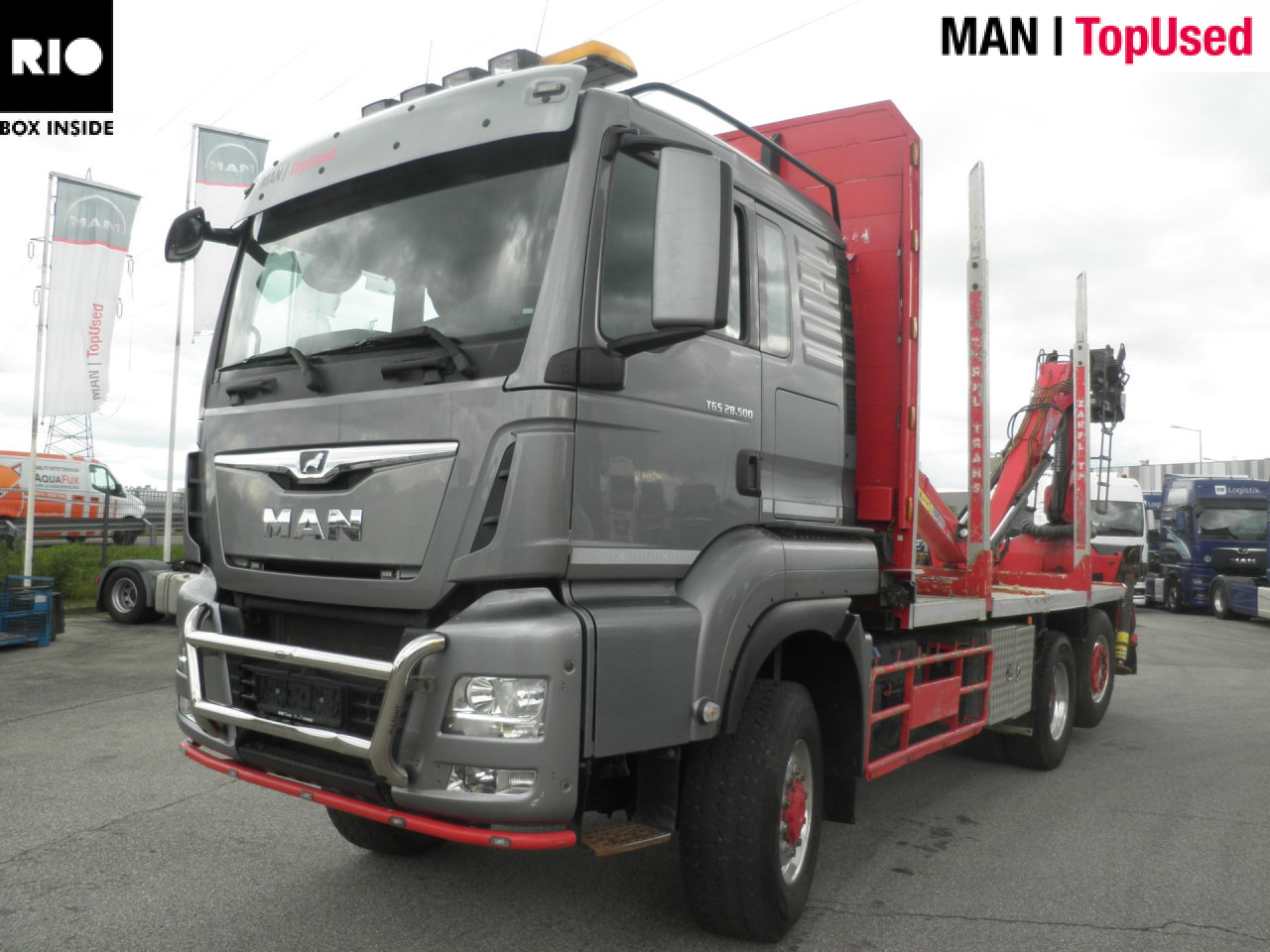 MAN TGS 28.500 6X4-4 BL - Timber truck: picture 1 MAN TGS 28.500 6X4-4 BL - Timber truck: picture 1