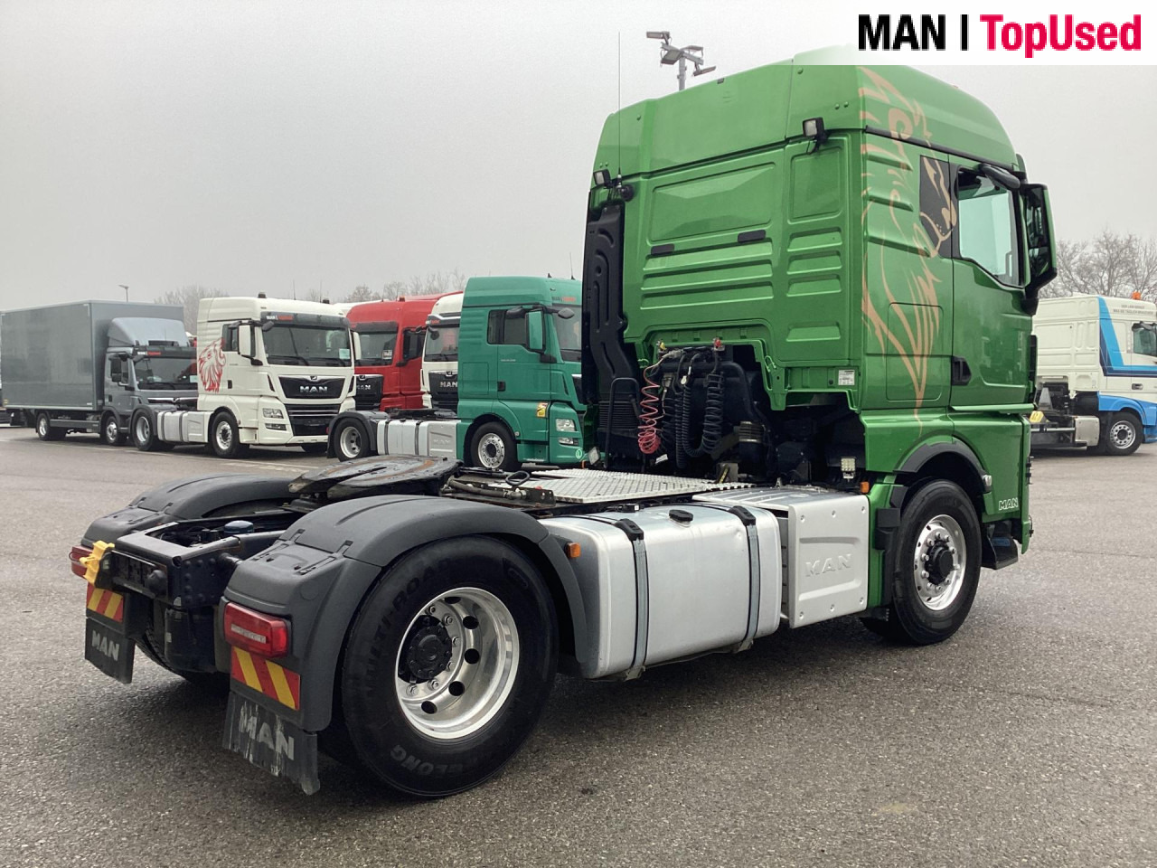 Tractor unit MAN TGX 18.510 4x4H BL SA: picture 12