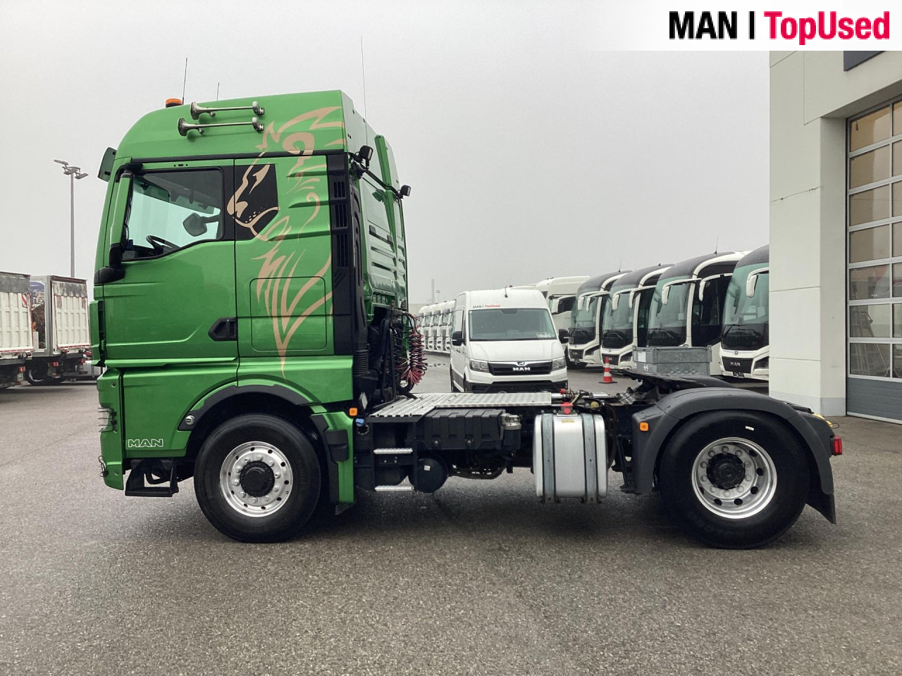 Tractor unit MAN TGX 18.510 4x4H BL SA: picture 15