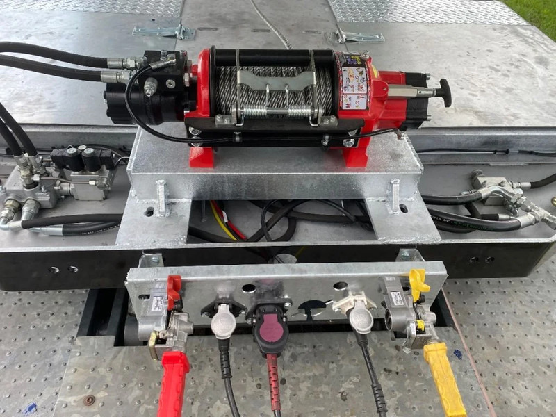 Autotransporter semi-trailer VTR BULL / VTR | TRUCK - MACHINE TRANSPORTER | STEERING AXLE | EXTENSION 3000 + 1200 MM: picture 20