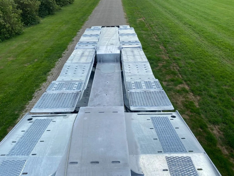 Autotransporter semi-trailer VTR BULL / VTR | TRUCK - MACHINE TRANSPORTER | STEERING AXLE | EXTENSION 3000 + 1200 MM: picture 7
