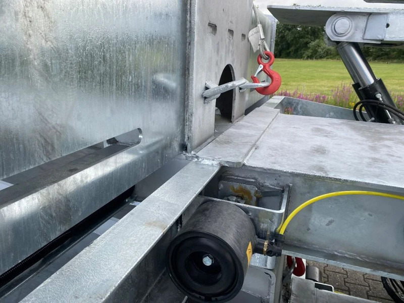 Autotransporter semi-trailer VTR BULL / VTR | TRUCK - MACHINE TRANSPORTER | STEERING AXLE | EXTENSION 3000 + 1200 MM: picture 9