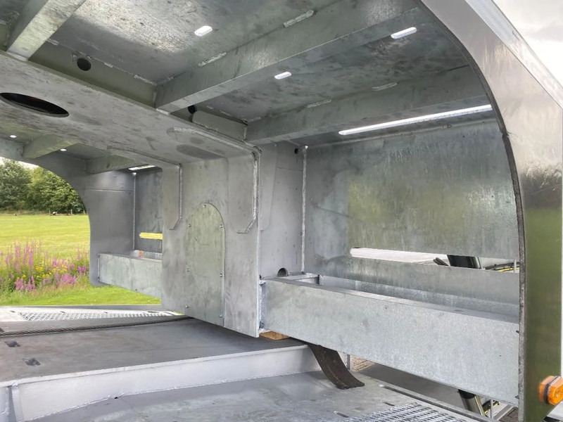 Autotransporter semi-trailer VTR BULL / VTR | TRUCK - MACHINE TRANSPORTER | STEERING AXLE | EXTENSION 3000 + 1200 MM: picture 13