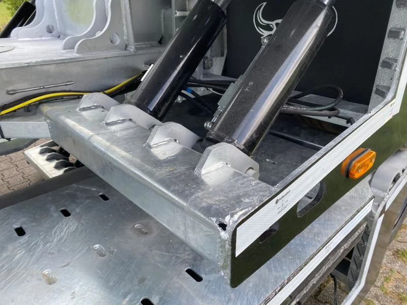 Autotransporter semi-trailer VTR BULL / VTR | TRUCK - MACHINE TRANSPORTER | STEERING AXLE | EXTENSION 3000 + 1200 MM: picture 10