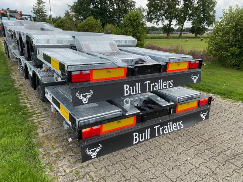 Autotransporter semi-trailer VTR BULL / VTR | TRUCK - MACHINE TRANSPORTER | STEERING AXLE | EXTENSION 3000 + 1200 MM: picture 18
