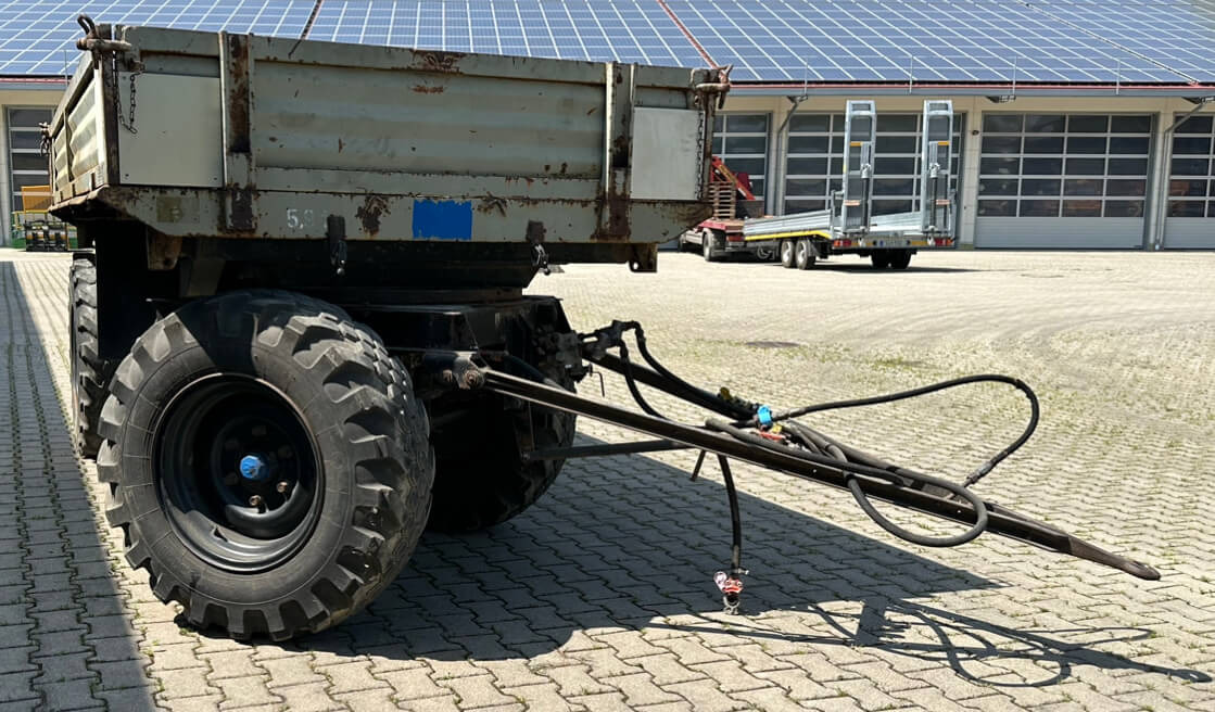 Unimog Anhänger 3 Seitenkipper Müller Mitteltal KD - Tipper trailer: picture 2 Unimog Anhänger 3 Seitenkipper Müller Mitteltal KD - Tipper trailer: picture 2