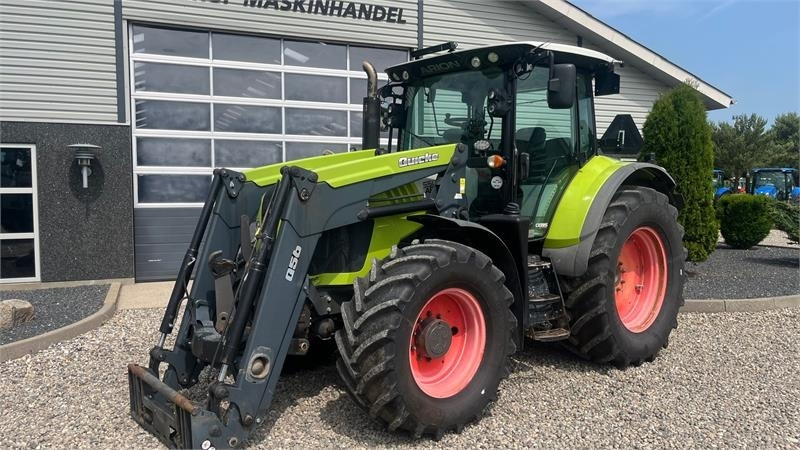 Claas ARION 550 CEBIS Med frontlæsser og frontlift - Farm tractor: picture 2 Claas ARION 550 CEBIS Med frontlæsser og frontlift - Farm tractor: picture 2