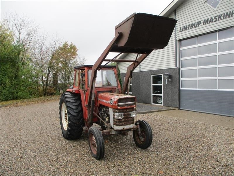 Farm tractor Massey Ferguson 165 Med Trucktårn og Frontlæsser: picture 15