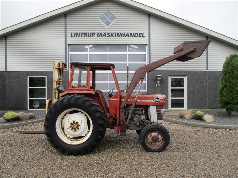 Farm tractor Massey Ferguson 165 Med Trucktårn og Frontlæsser: picture 9