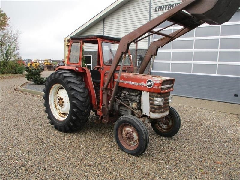 Farm tractor Massey Ferguson 165 Med Trucktårn og Frontlæsser: picture 13
