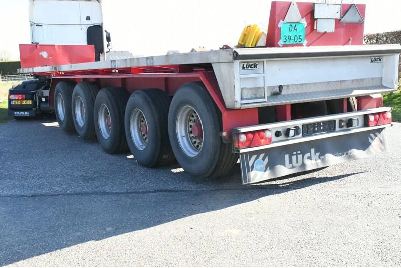 LUECK SPR75/5 5 achse BALLAST TRAILER 3x STEERAXLE!! - Dropside/ Flatbed semi-trailer: picture 4 LUECK SPR75/5 5 achse BALLAST TRAILER 3x STEERAXLE!! - Dropside/ Flatbed semi-trailer: picture 4