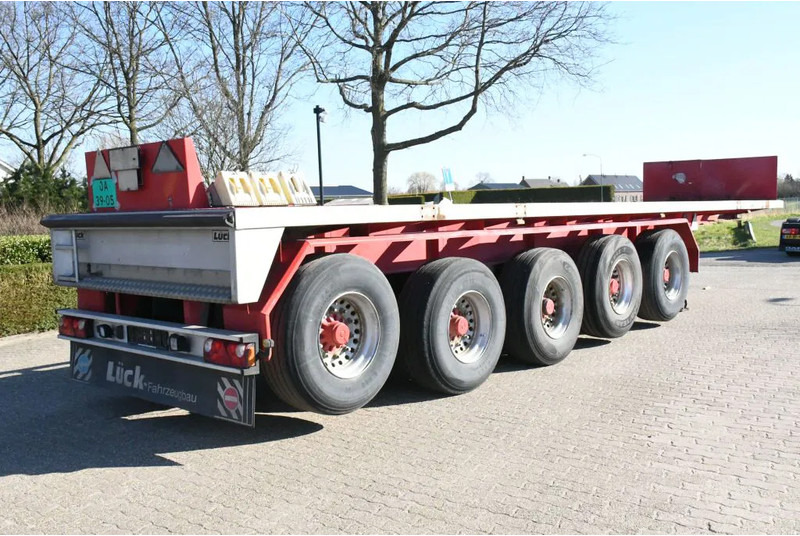 LUECK SPR75/5 5 achse BALLAST TRAILER 3x STEERAXLE!! - Dropside/ Flatbed semi-trailer: picture 5 LUECK SPR75/5 5 achse BALLAST TRAILER 3x STEERAXLE!! - Dropside/ Flatbed semi-trailer: picture 5