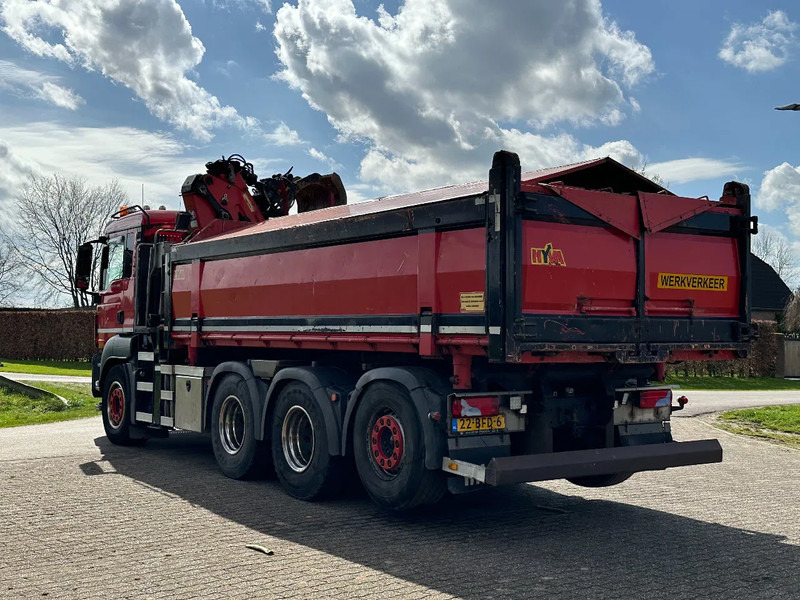 Tipper, Crane truck MAN TGS 35.400 8X4 TRIPLE!! EURO6!! Z-KRAAN/KIPPER!!TOP!!: picture 6