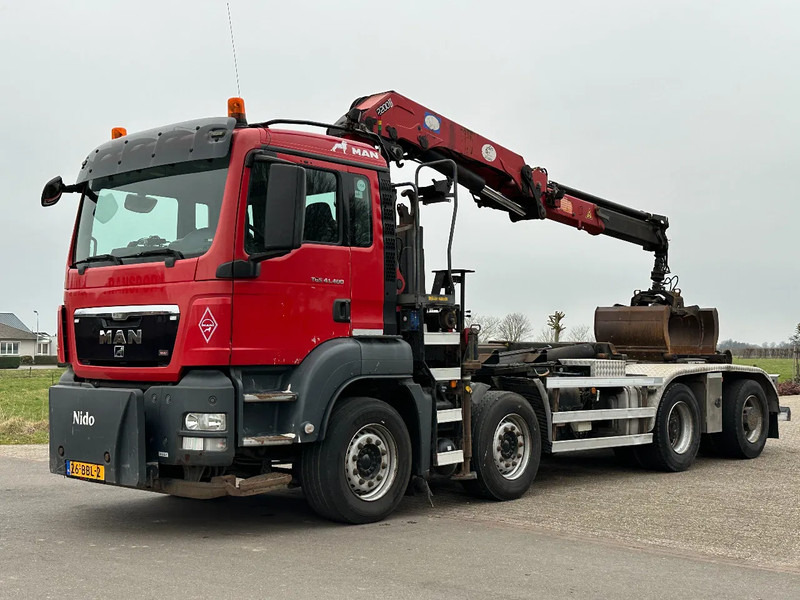 Leasing of MAN TGS 41.400 8X4 WIDESPREAD!!HMF 22TM KRAAN/HAAK!!TOP!! MAN TGS 41.400 8X4 WIDESPREAD!!HMF 22TM KRAAN/HAAK!!TOP!!: picture 6