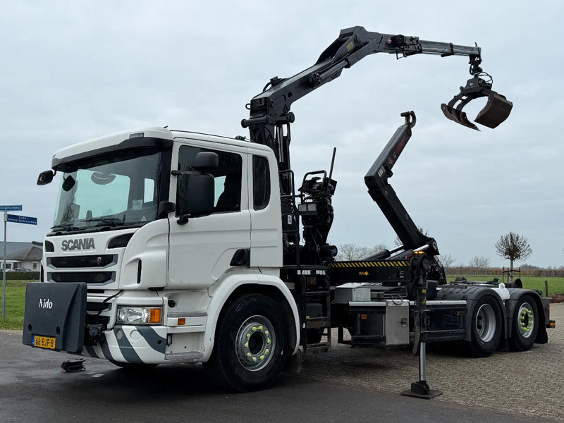 Scania P320 Z-KRAAN/RADIO REMOTE!!HAAK!!TOP 2017!!EURO6!! ZERO EMISSIE 2030!! - Hook lift truck, Crane truck: picture 5 Scania P320 Z-KRAAN/RADIO REMOTE!!HAAK!!TOP 2017!!EURO6!! ZERO EMISSIE 2030!! - Hook lift truck, Crane truck: picture 5