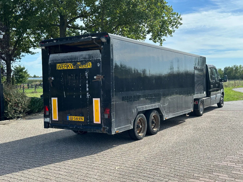 Tractor unit Mercedes-Benz Sprinter 518 CDI V6!!!DUBBEL CABINE!!automaat met VAN DEN OEVER BE- trailer!!: picture 9