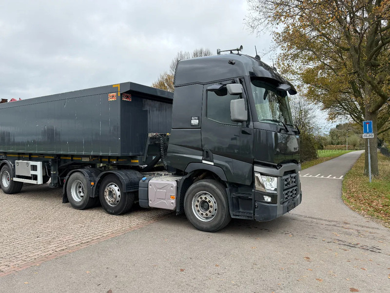 Renault T480 6x2 trekker 262dkm!! TRAILER WITH CRANE FOR SCREED! - Tractor unit: picture 4 Renault T480 6x2 trekker 262dkm!! TRAILER WITH CRANE FOR SCREED! - Tractor unit: picture 4