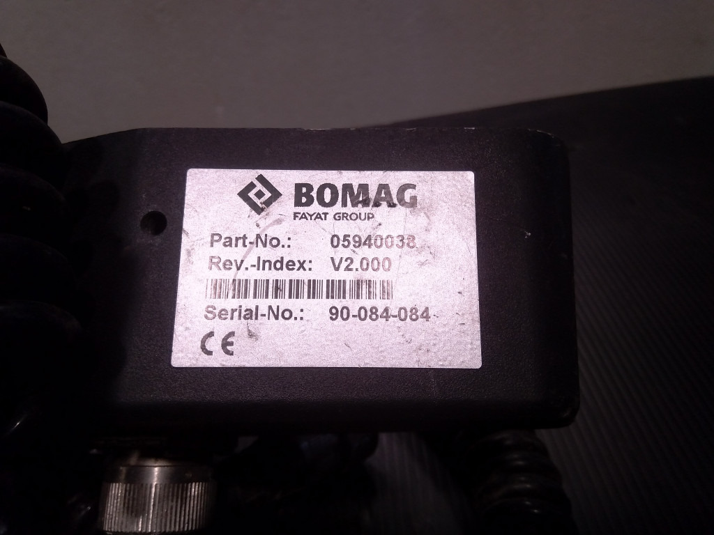 Bomag BM2000-75 - - Dashboard for Construction machinery: picture 4 Bomag BM2000-75 - - Dashboard for Construction machinery: picture 4