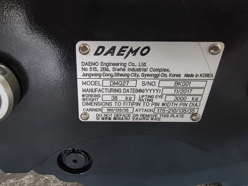 Case 32MK-95110CG - 31MK-90210CG - Quick coupler for Construction machinery: picture 3 Case 32MK-95110CG - 31MK-90210CG - Quick coupler for Construction machinery: picture 3