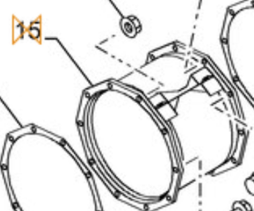 Case 51600467 - Catalytic converter for Construction machinery: picture 3 Case 51600467 - Catalytic converter for Construction machinery: picture 3