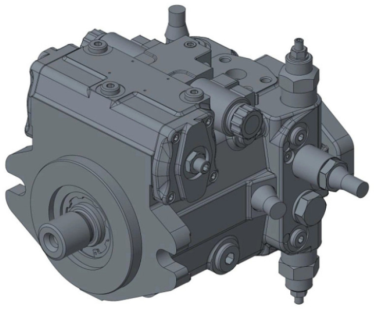 Case 87667156 - 87667155 - Hydraulic pump for Construction machinery: picture 2 Case 87667156 - 87667155 - Hydraulic pump for Construction machinery: picture 2