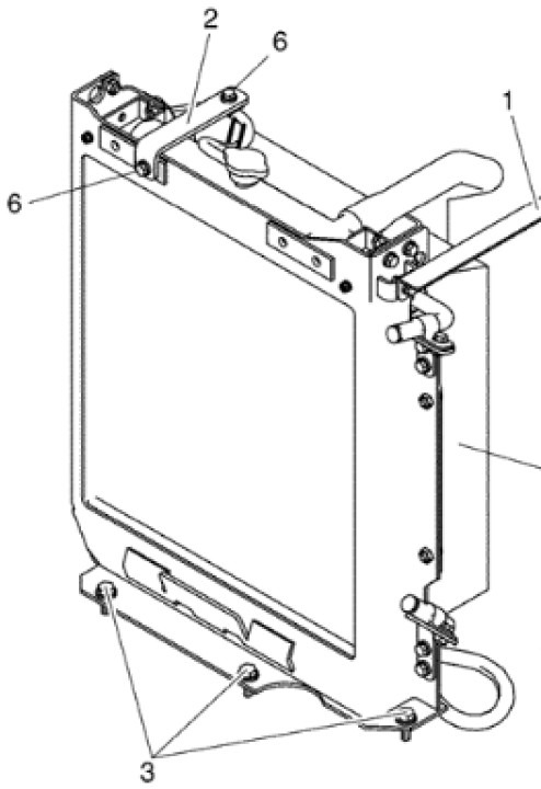 Kobelco PH05P00026F1 - Oil cooler for Agricultural machinery: picture 1 Kobelco PH05P00026F1 - Oil cooler for Agricultural machinery: picture 1