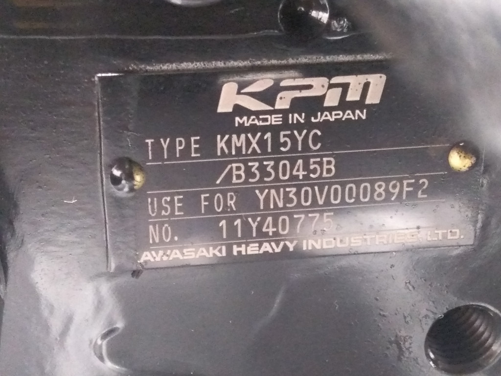 Kobelco YN30V00089F2 - KMX15YC/B44045B - Hydraulic valve for Construction machinery: picture 1 Kobelco YN30V00089F2 - KMX15YC/B44045B - Hydraulic valve for Construction machinery: picture 1