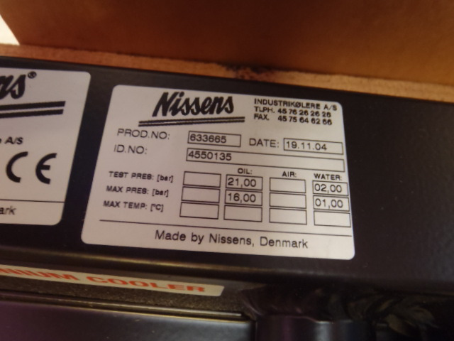 Nissens L10.5 - - Radiator for Construction machinery: picture 2 Nissens L10.5 - - Radiator for Construction machinery: picture 2