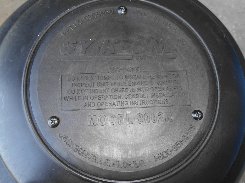 Sy-klone 9002R - - Air filter for Construction machinery: picture 4 Sy-klone 9002R - - Air filter for Construction machinery: picture 4