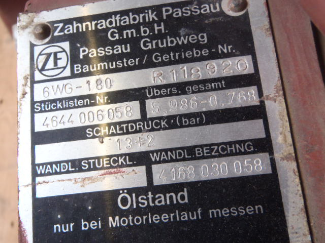 ZF 4644006058 - Gearbox for Construction machinery: picture 3 ZF 4644006058 - Gearbox for Construction machinery: picture 3