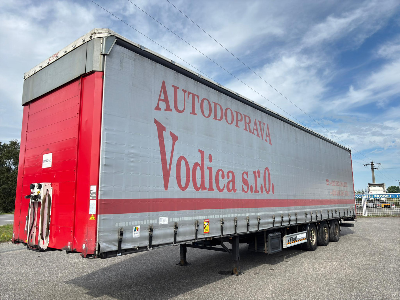 FLIEGL SDS 380 - Curtainsider semi-trailer: picture 1 FLIEGL SDS 380 - Curtainsider semi-trailer: picture 1