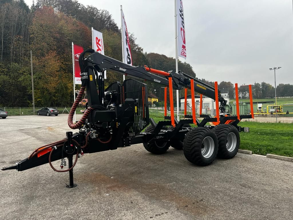 BMF BMF 13T1 PRO mit BMF 905 HP Kran - Forestry trailer: picture 5 BMF BMF 13T1 PRO mit BMF 905 HP Kran - Forestry trailer: picture 5