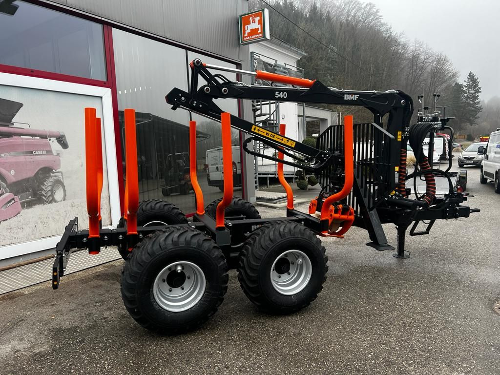 BMF BMF 7T1 mit BMF 540 Kran - Forestry trailer: picture 2 BMF BMF 7T1 mit BMF 540 Kran - Forestry trailer: picture 2