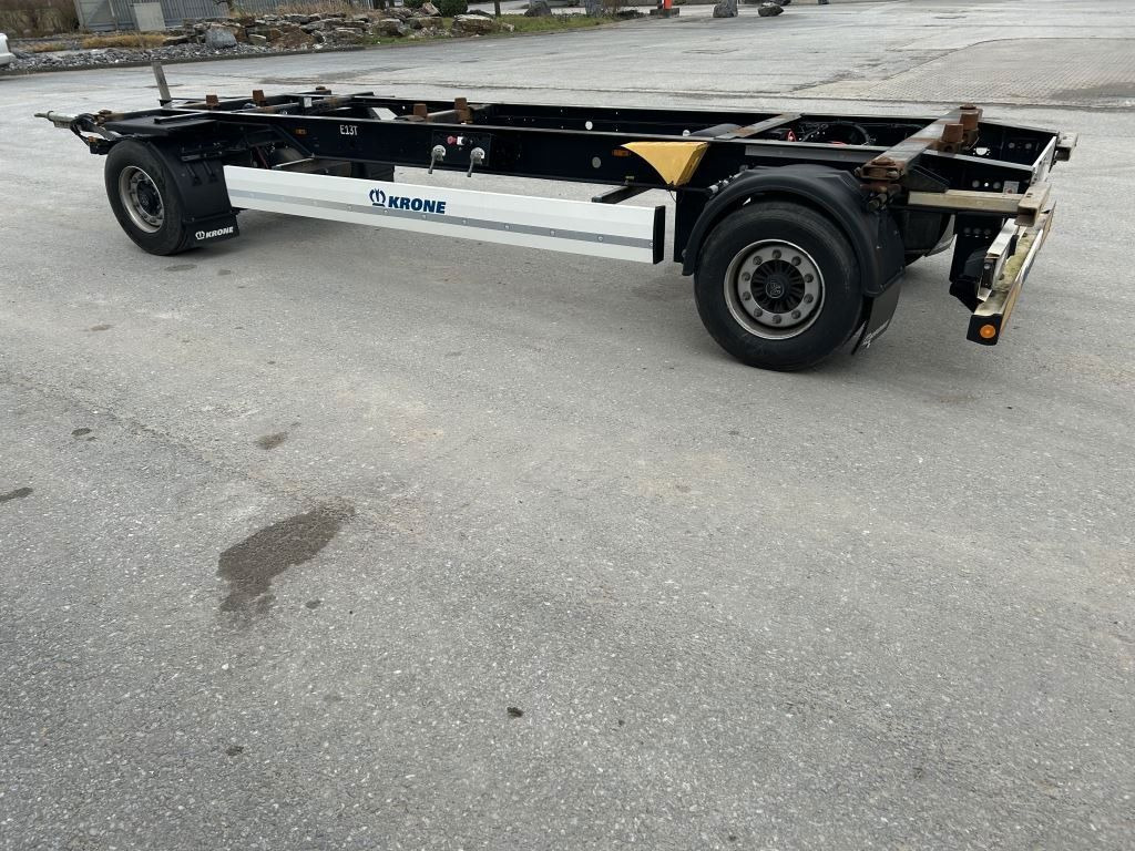 Container transporter/ Swap body trailer Krone 2 Achswechselfahrgestell, Typ: MAXI AZW 18 eL3B7: picture 9