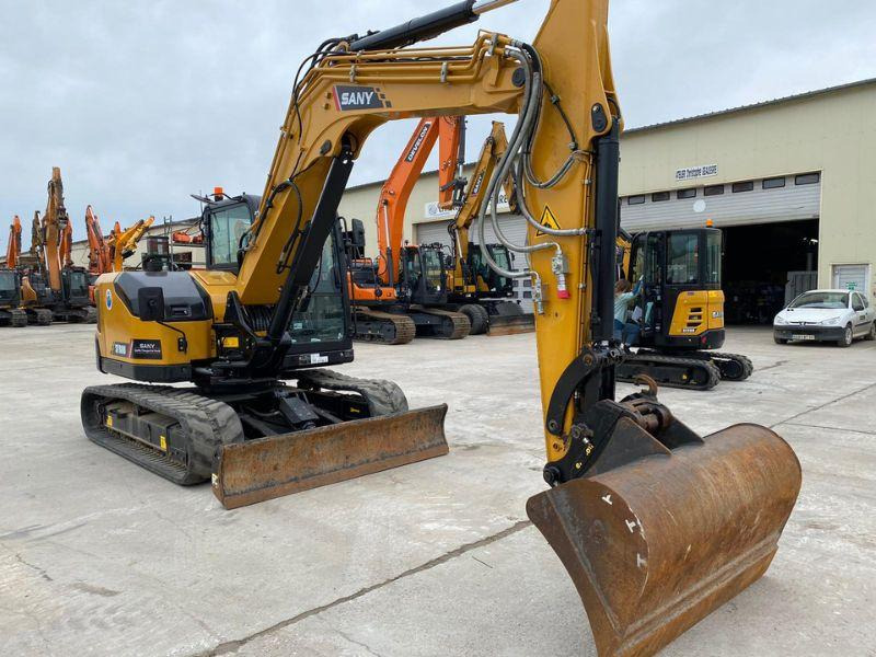 Sany SY80U - Crawler excavator: picture 3 Sany SY80U - Crawler excavator: picture 3